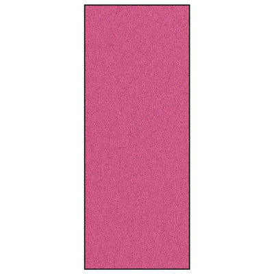 Vidaxl paillasson différent rose et noir 120 x 300 cm polyamide et PVC