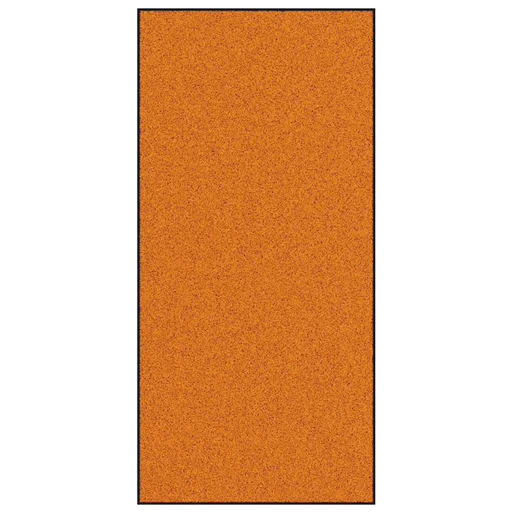 Vidaxx paillasson autrement orange et noir 120 x 250 cm polyamide et PVC