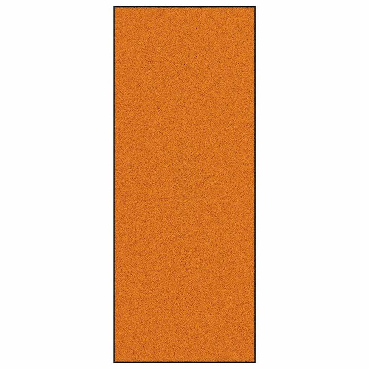 Vidaxx paillasson autrement orange et noir 120 x 300 cm polyamide et PVC