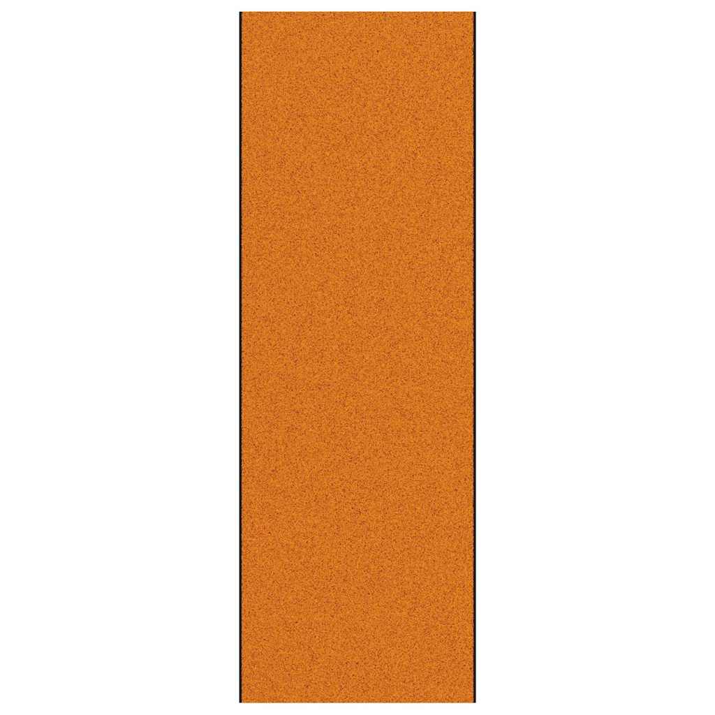 Vidaxx paillasson autrement orange et noir 120 x 350 cm polyamide et PVC