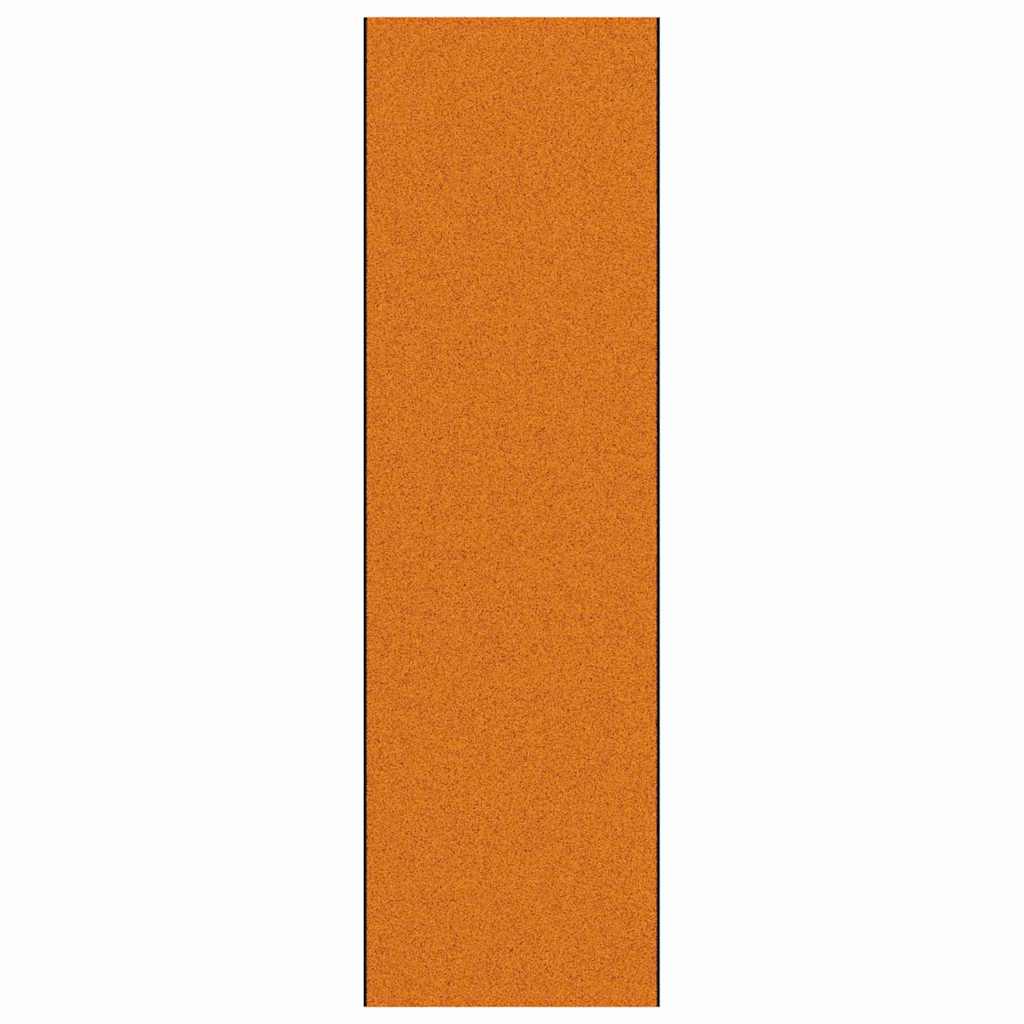 Vidaxx paillasson autrement orange et noir 120 x 400 cm polyamide et PVC