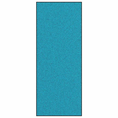Vidaxx paillasson différent cyan et noir 120 x 300 cm polyamide et PVC