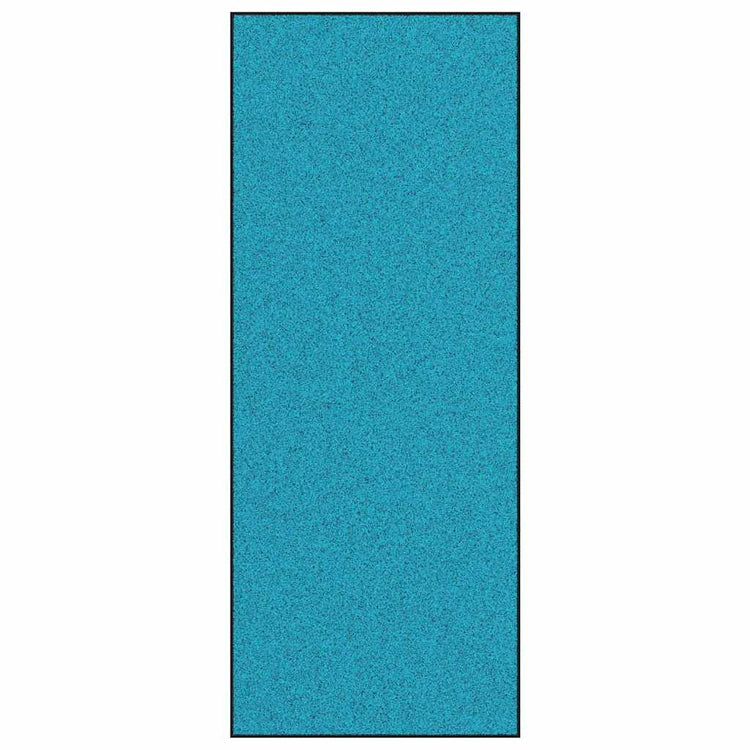 Vidaxx paillasson différent cyan et noir 120 x 300 cm polyamide et PVC