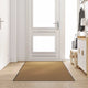 Vidaxl paillasson différent crème et noir 120 x 250 cm polyamide et PVC