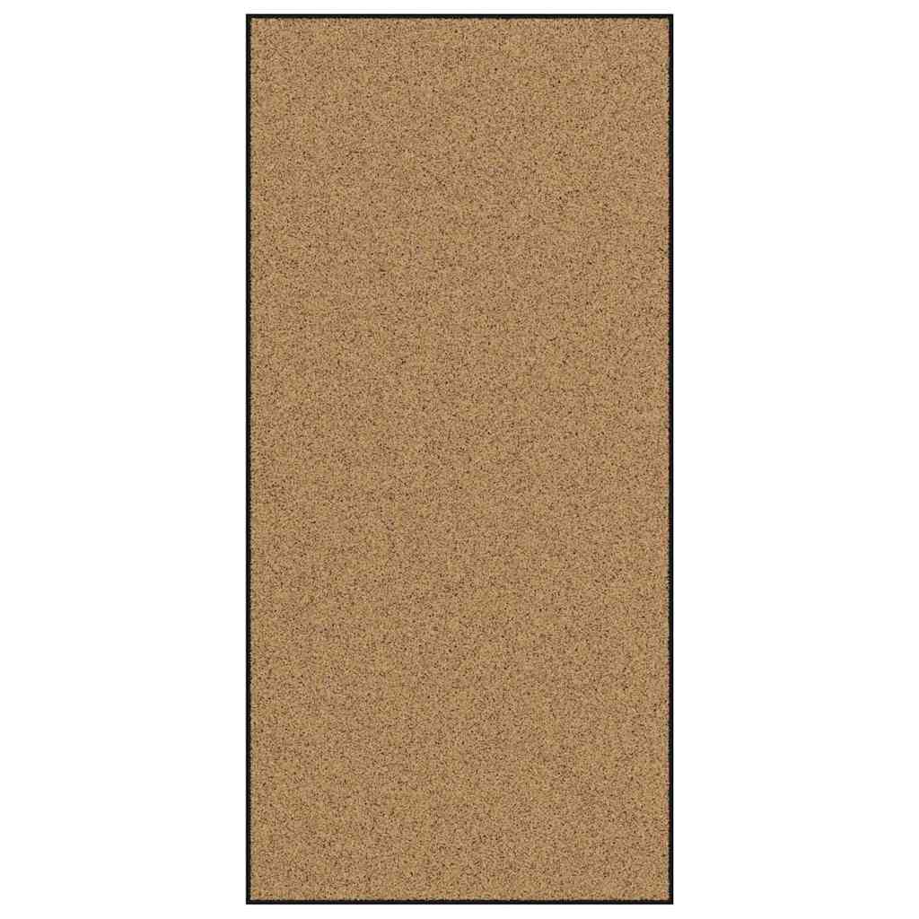 Vidaxl paillasson différent crème et noir 120 x 250 cm polyamide et PVC