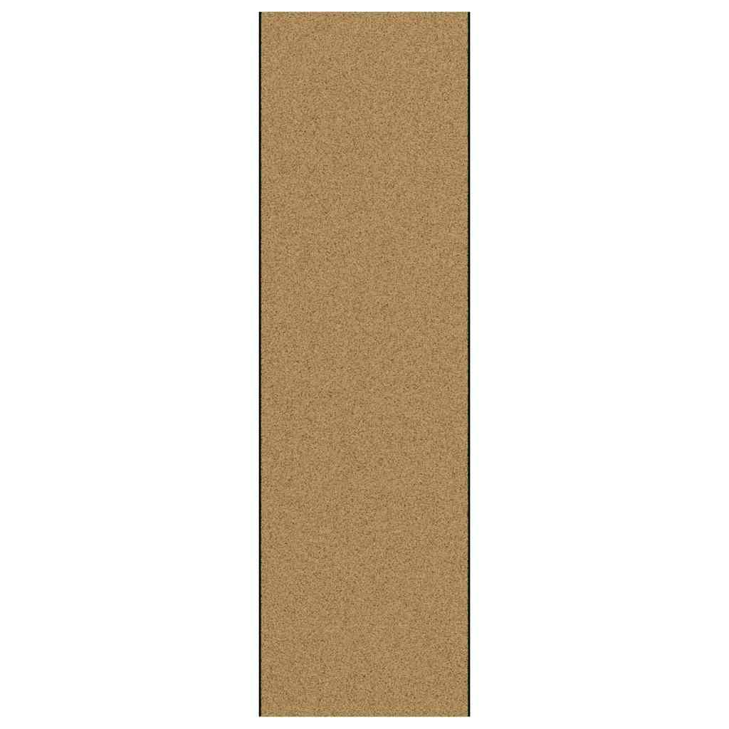 Vidaxl paillasson différent crème et noir 120 x 400 cm polyamide et PVC