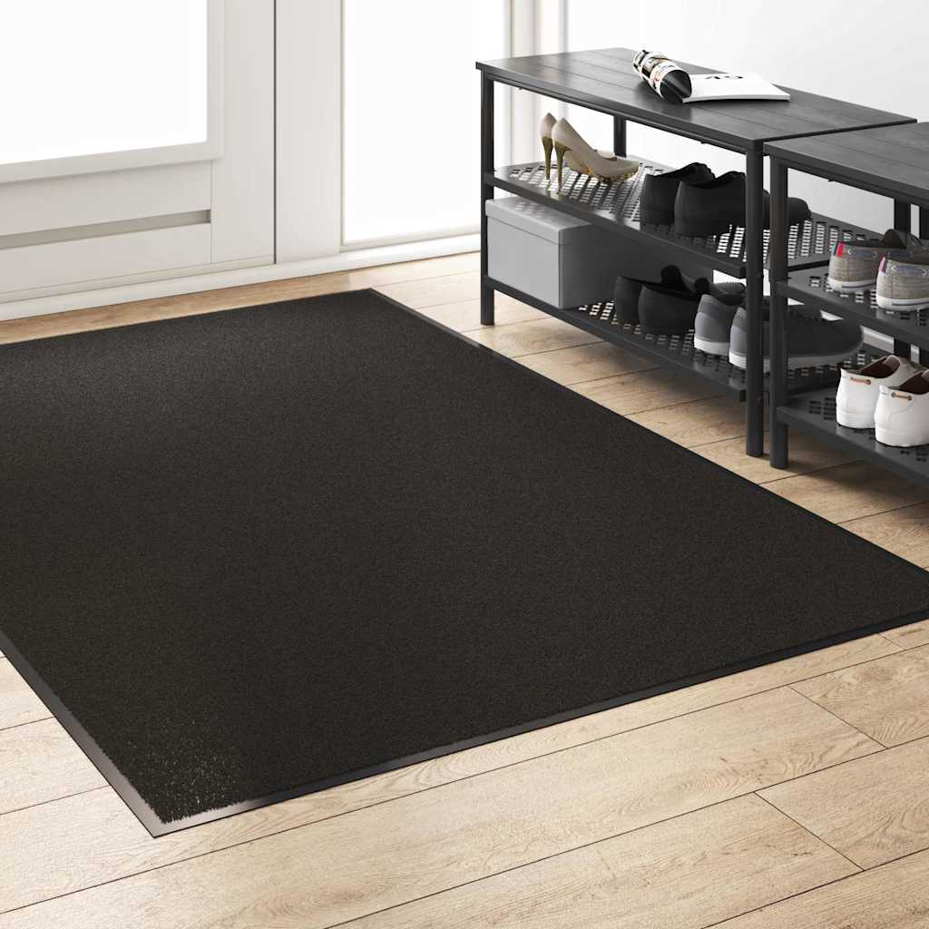 Vidaxx paillasson autrement noir 120 x 180 cm polypropylène et vinyle