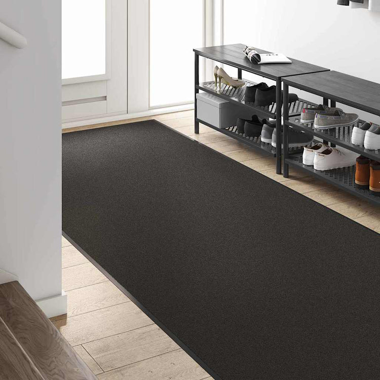 Vidaxx paillasson autrement noir 120 x 250 cm polypropylène et vinyle