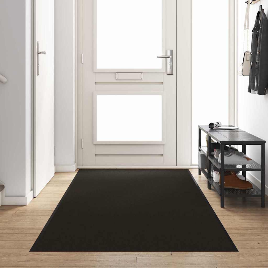 Vidaxx paillasson autrement noir 120 x 350 cm polypropylène et vinyle