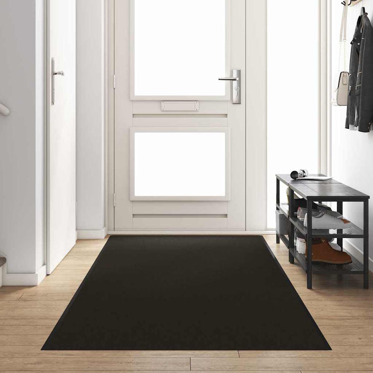 Vidaxx paillasson autrement noir 120 x 350 cm polypropylène et vinyle