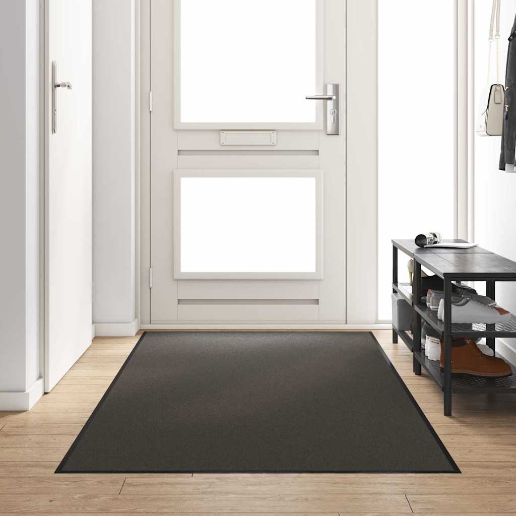 Vidaxx paillasson anthracite et noir 120 x 250 cm polypropylène et vinyle