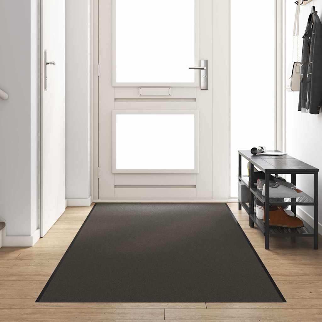Vidaxx paillasson anthracite et noir 120 x 400 cm polypropylène et vinyle