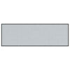 Vidaxx paillasson gris et noir 60 x 180 cm polypropylène et vinyle