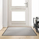 Vidaxx paillasson gris et noir 120 x 180 cm polypropylène et vinyle