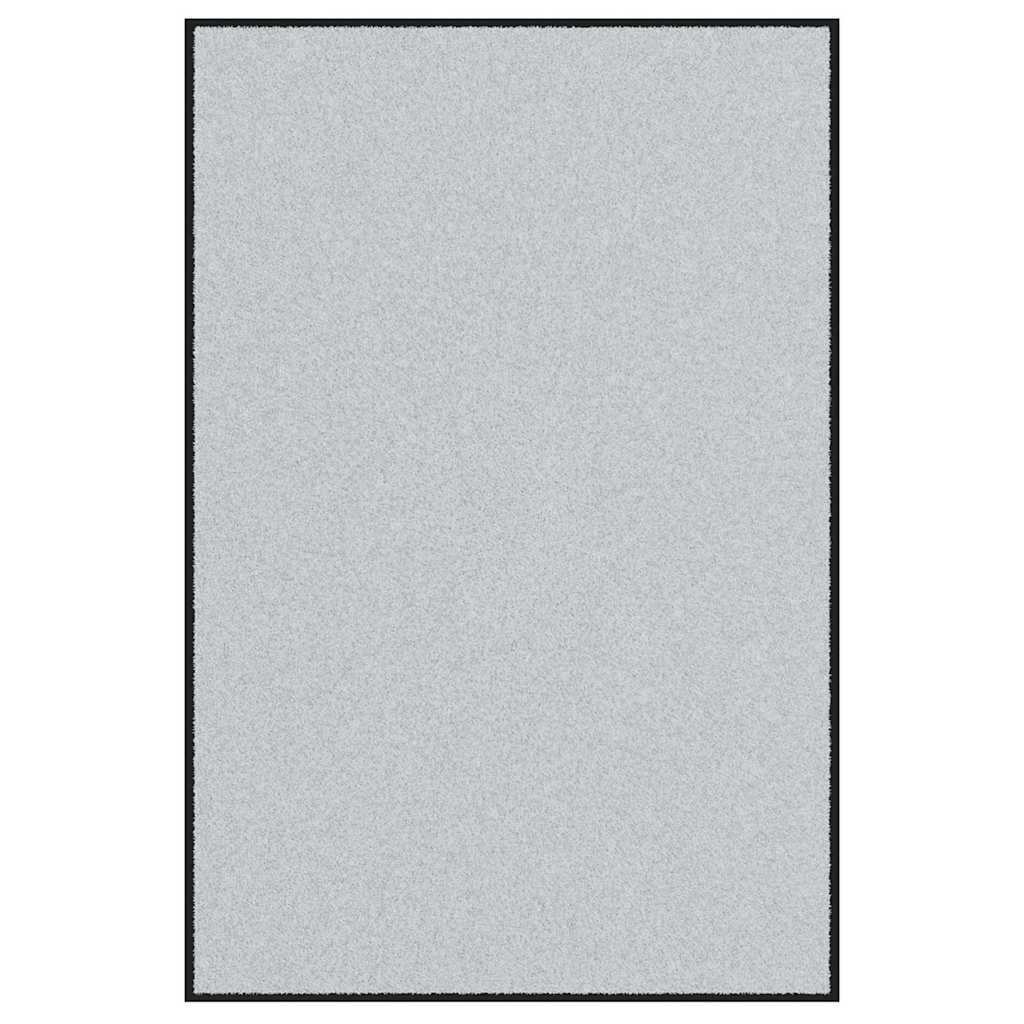 Vidaxx paillasson gris et noir 120 x 180 cm polypropylène et vinyle