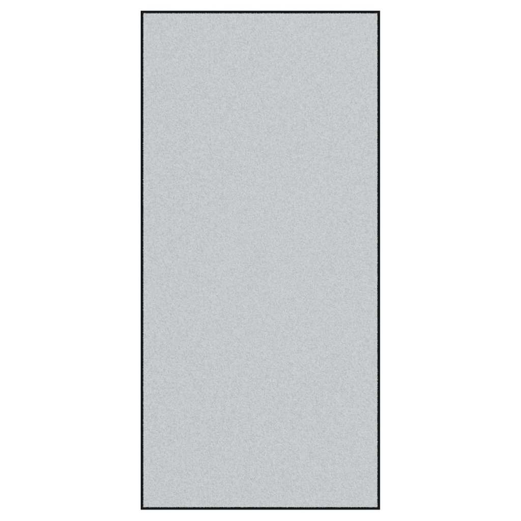 Vidaxx paillasson gris et noir 120 x 250 cm polypropylène et vinyle