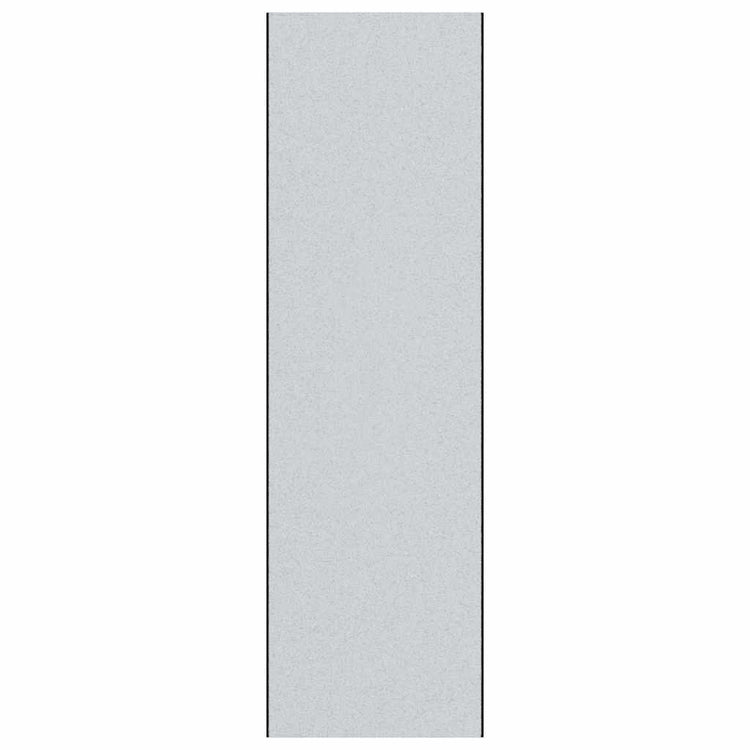 Vidaxx paillasson gris et noir 120 x 400 cm polypropylène et vinyle