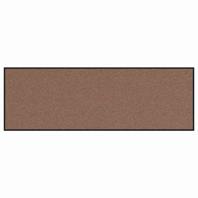 Vidaxx paillasson marron et noir 60 x 180 cm polypropylène et vinyle