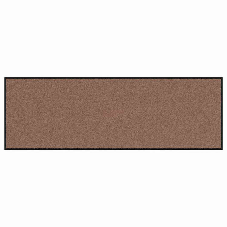 Vidaxx paillasson marron et noir 60 x 180 cm polypropylène et vinyle
