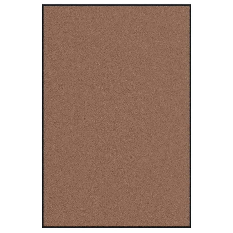 Vidaxx paillasson marron et noir 120 x 180 cm polypropylène et vinyle