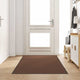 Vidaxx paillasson marron et noir 120 x 250 cm polypropylène et vinyle