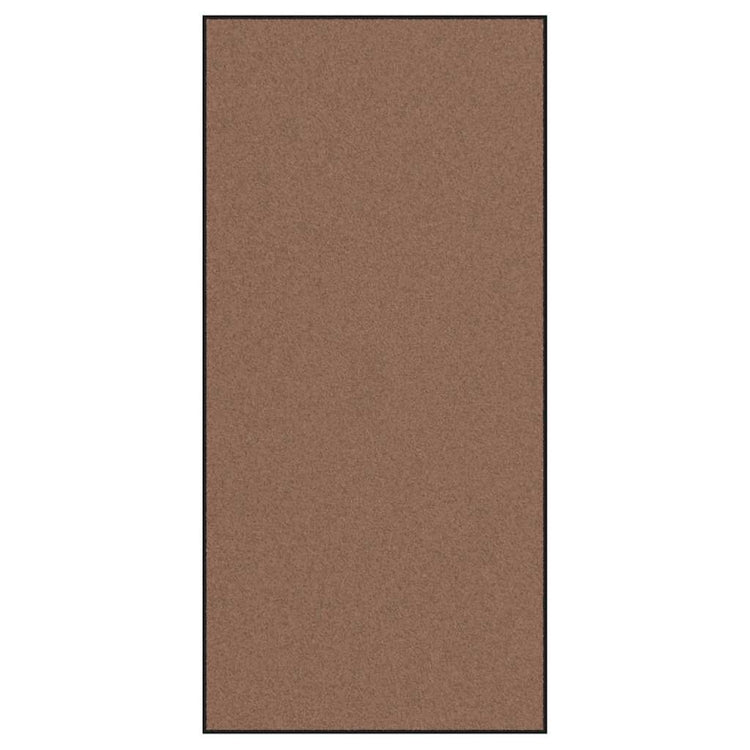 Vidaxx paillasson marron et noir 120 x 250 cm polypropylène et vinyle