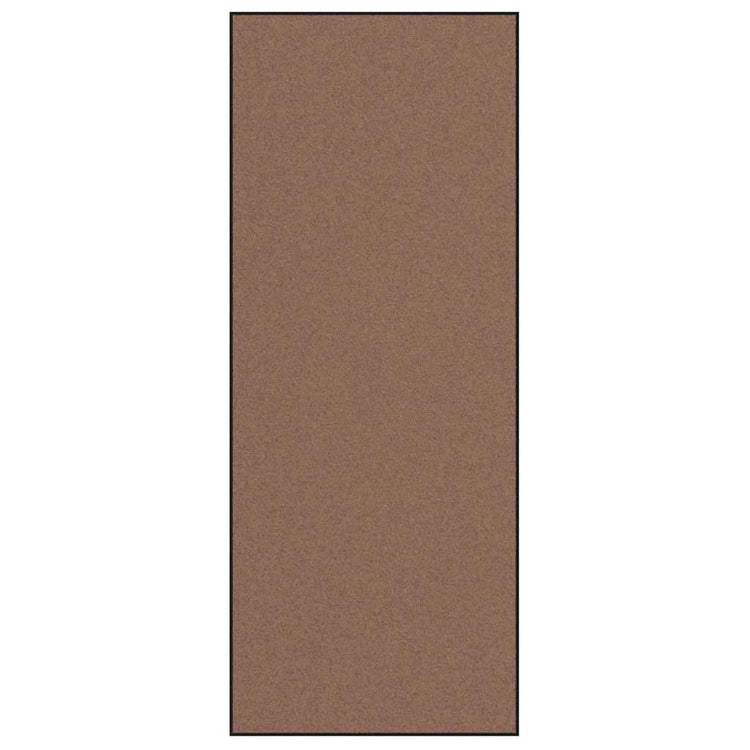 Vidaxx paillasson marron et noir 120 x 300 cm polypropylène et vinyle
