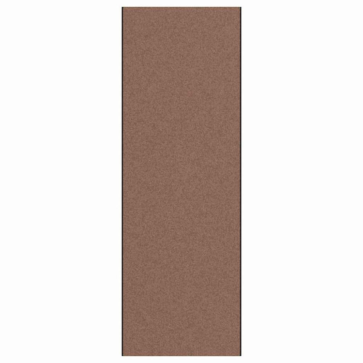 Vidaxx paillasson marron et noir 120 x 350 cm polypropylène et vinyle