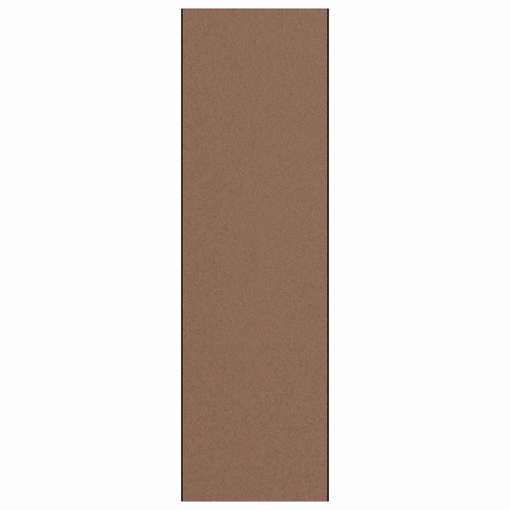 Vidaxx paillasson marron et noir 120 x 400 cm polypropylène et vinyle