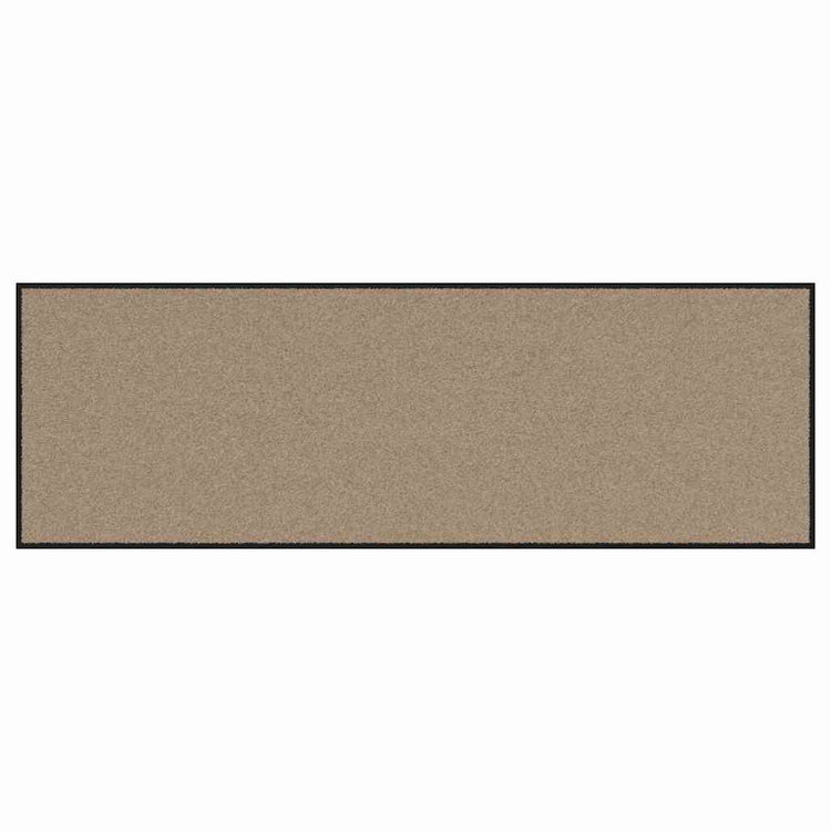 Vidaxx paillasson beige et noir 60 x 180 cm polypropylène et vinyle