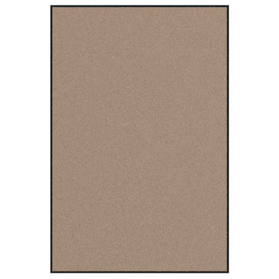 Vidaxx paillasson beige et noir 120 x 180 cm polypropylène et vinyle