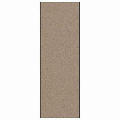 Vidaxx paillasson beige et noir 120 x 350 cm polypropylène et vinyle