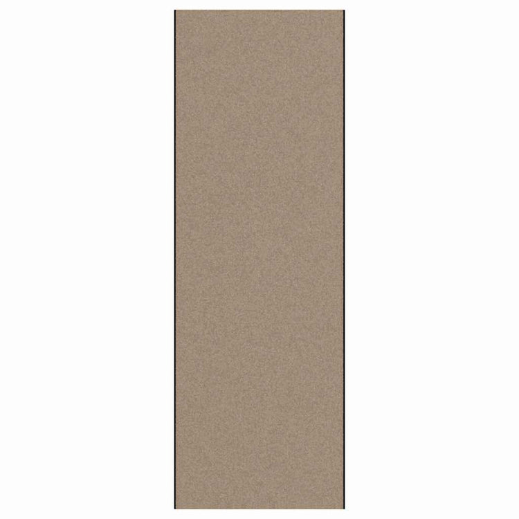 Vidaxx paillasson beige et noir 120 x 350 cm polypropylène et vinyle