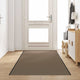 Vidaxx paillasson beige et noir 120 x 400 cm polypropylène et vinyle