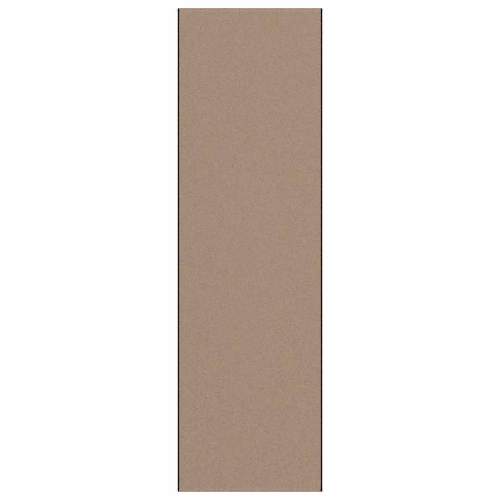 Vidaxx paillasson beige et noir 120 x 400 cm polypropylène et vinyle