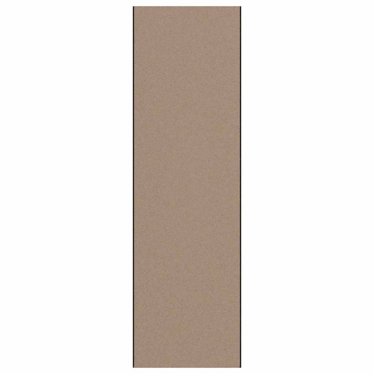 Vidaxx paillasson beige et noir 120 x 400 cm polypropylène et vinyle