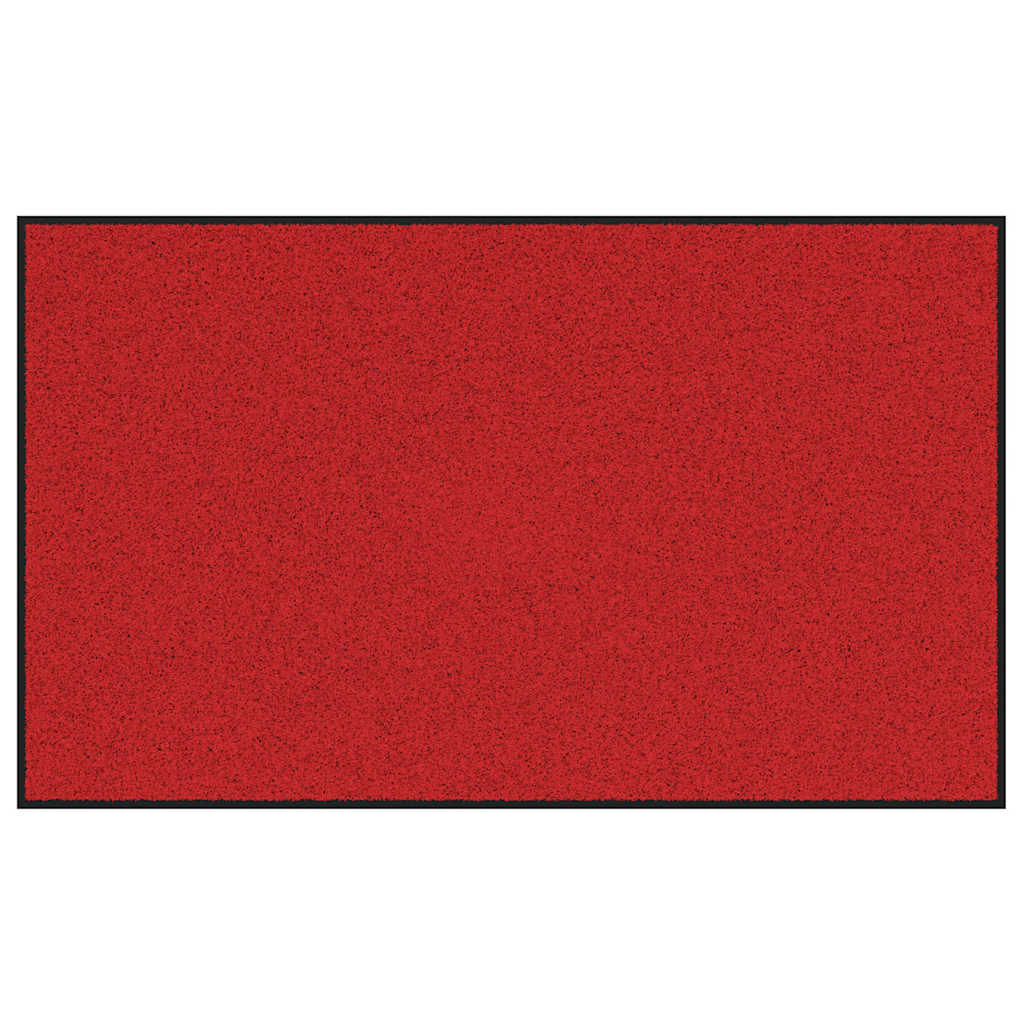 Vidaxx paillasson différent rouge et noir 90 x 150 cm polypropylène et vinyle
