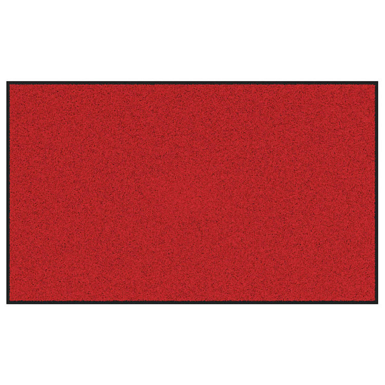Vidaxx paillasson différent rouge et noir 90 x 150 cm polypropylène et vinyle