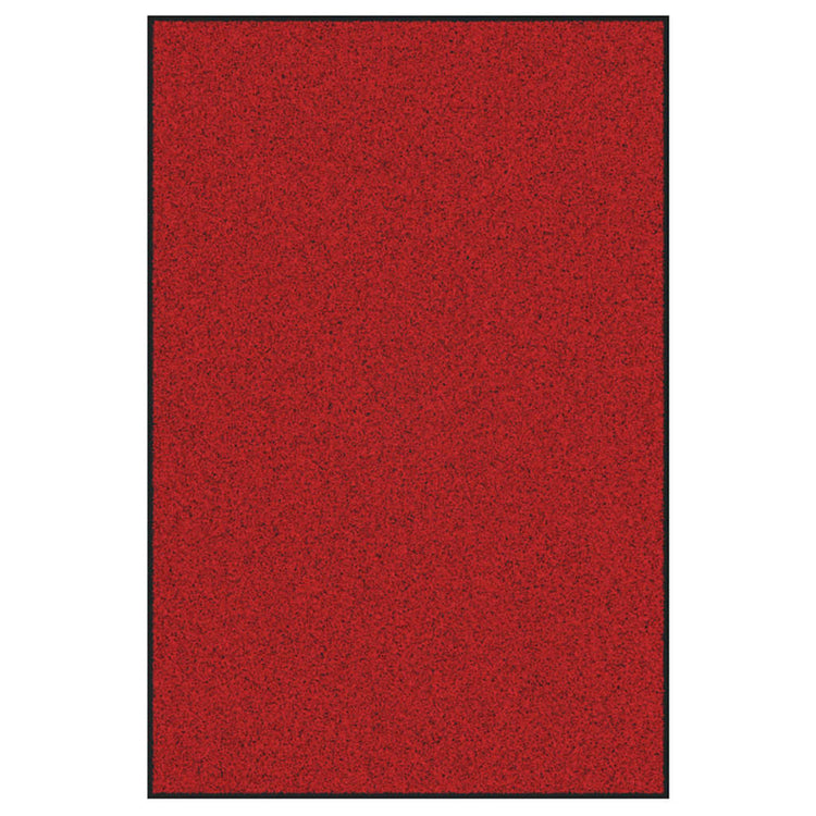 Vidaxx paillasson rouge et noir 120 x 180 cm polypropylène et vinyle