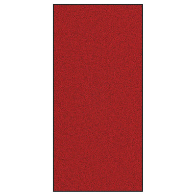 Vidaxx paillasson rouge et noir 120 x 250 cm polypropylène et vinyle
