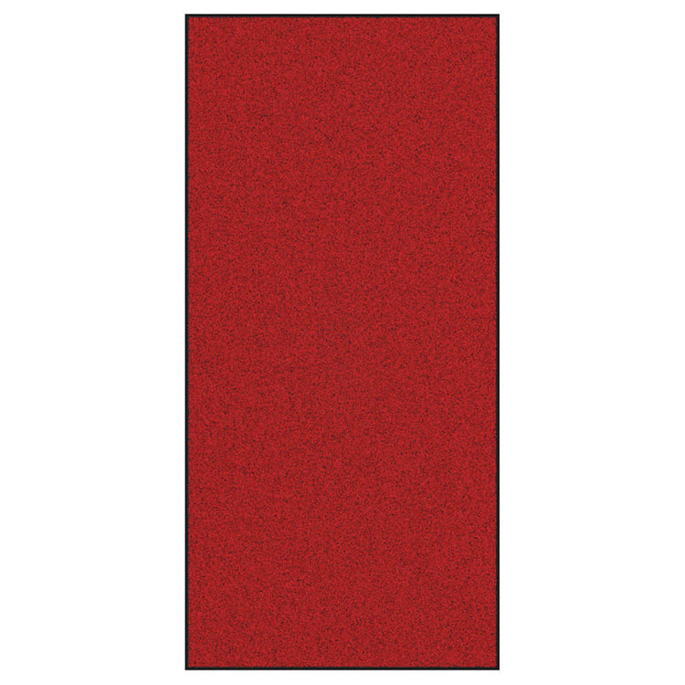 Vidaxx paillasson rouge et noir 120 x 250 cm polypropylène et vinyle