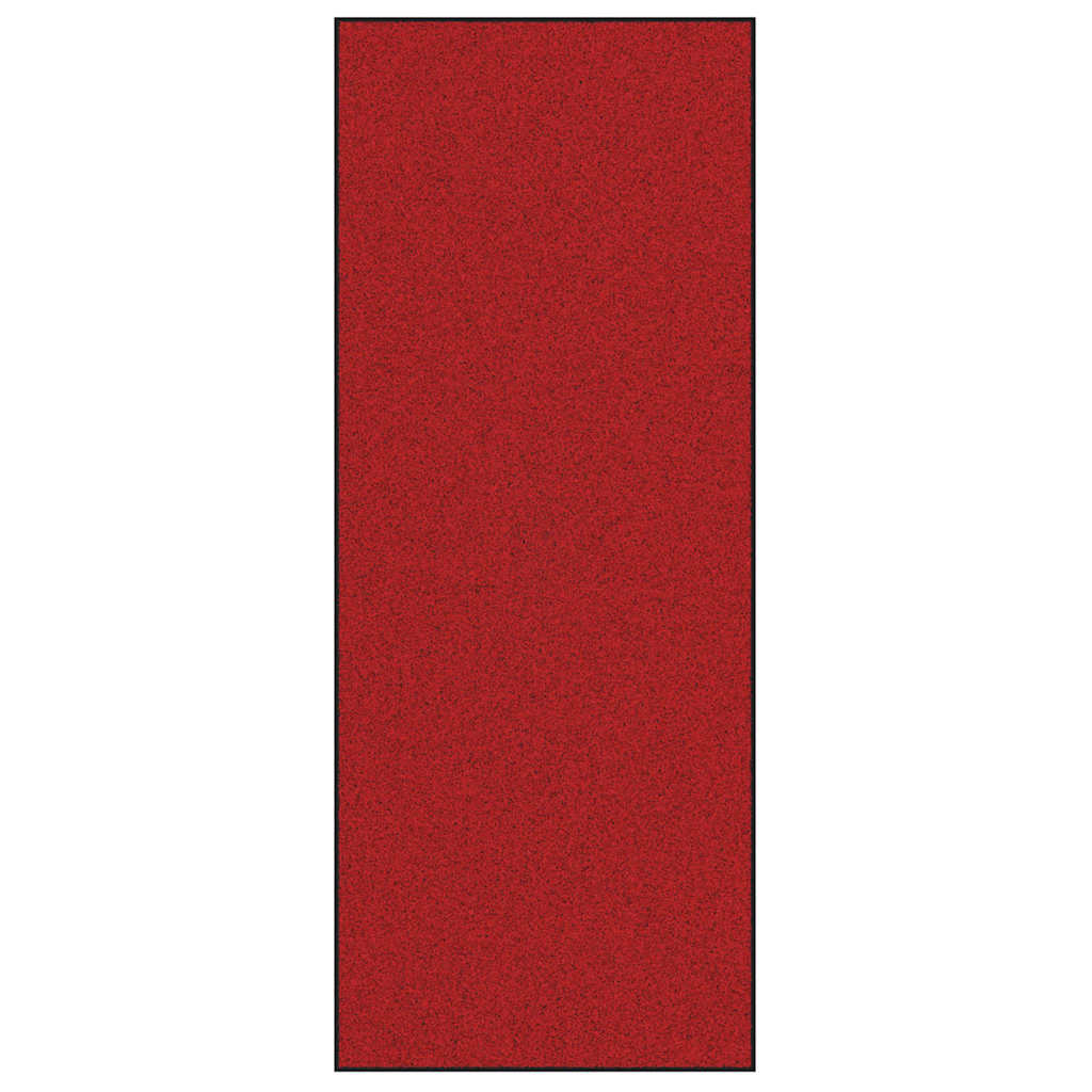 Vidaxx paillasson rouge et noir 120 x 300 cm polypropylène et vinyle