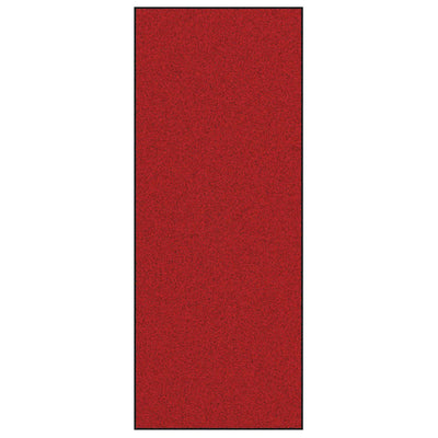 Vidaxx paillasson rouge et noir 120 x 300 cm polypropylène et vinyle