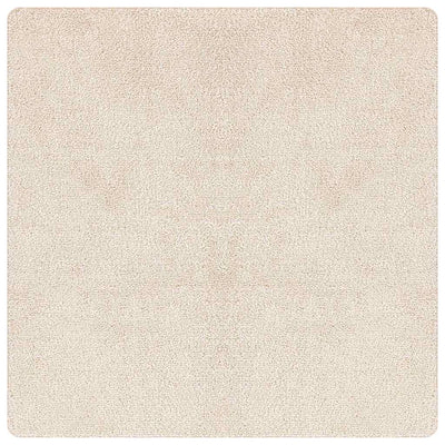 Vidaxx tapis shaggy antidérapant crème 160 x 160 cm pp