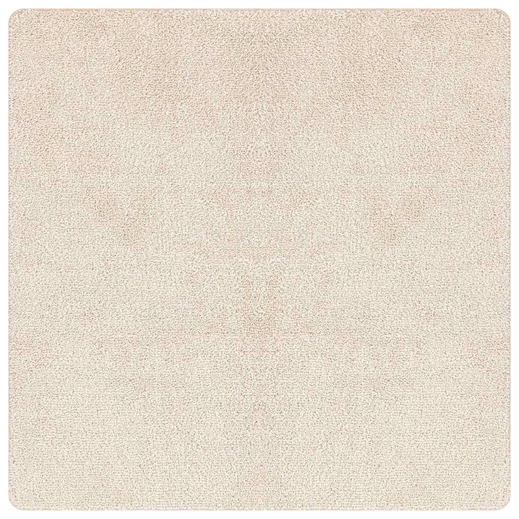 Vidaxx tapis shaggy antidérapant crème 160 x 160 cm pp
