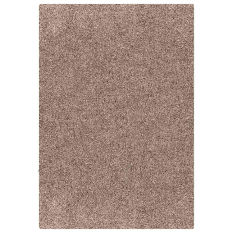 Vidaxx tapis shaggy antidérapant marron 80 x 150 cm pp