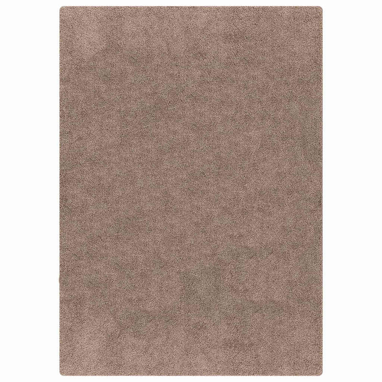 Vidaxx tapis shaggy antidérapant marron 160 x 230 cm pp