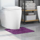 Vidaxx tapis de bain antidérapant avec coupe WC violet 50 x 50 cm pp