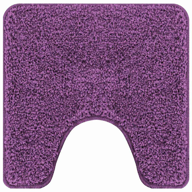 Vidaxx tapis de bain antidérapant avec coupe WC violet 50 x 50 cm pp