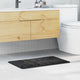 Vidaxx tapis de bain antidérapant gris foncé 50 x 80 cm pp